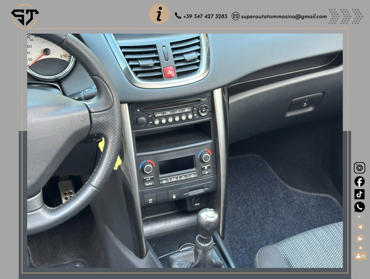 Peugeot 207 Cabrio VTi 120CV CC Tecno (11)
