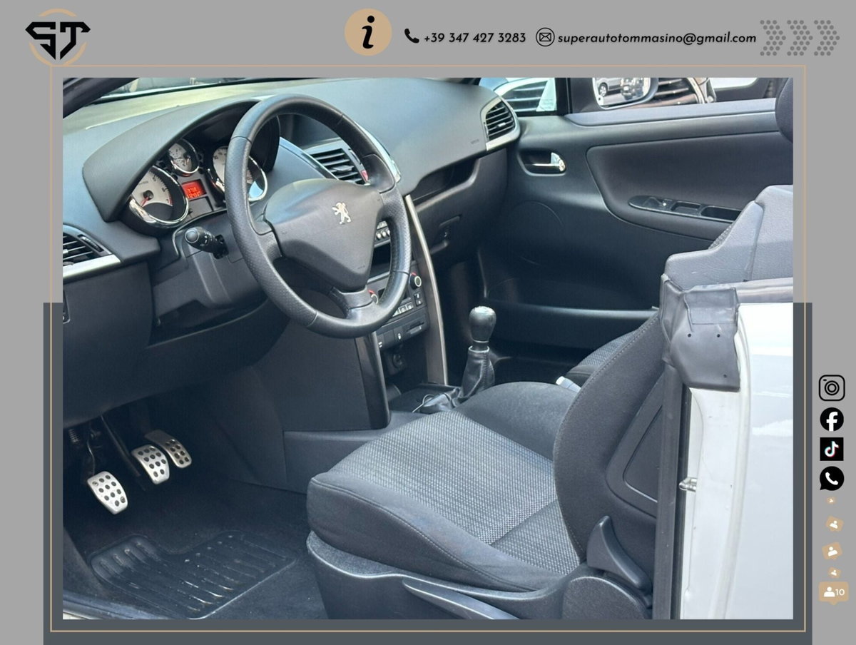 Peugeot 207 Cabrio VTi 120CV CC Tecno (6)