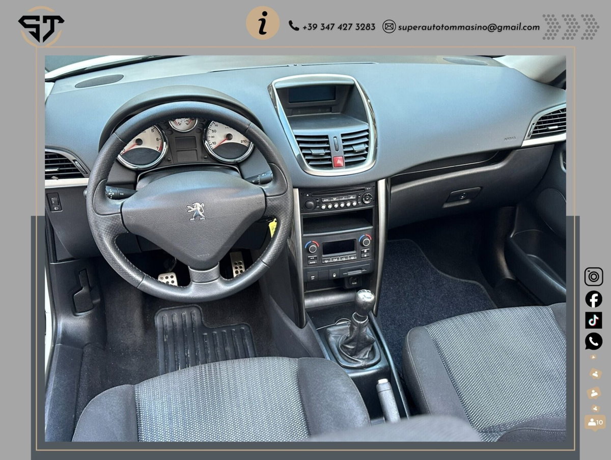 Peugeot 207 Cabrio VTi 120CV CC Tecno (9)