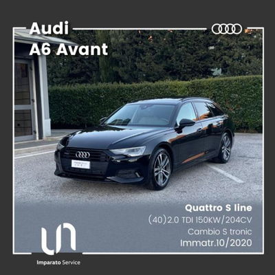 Audi A6 Avant 40 2.0 TDI quattro ultra S tronic Business usata