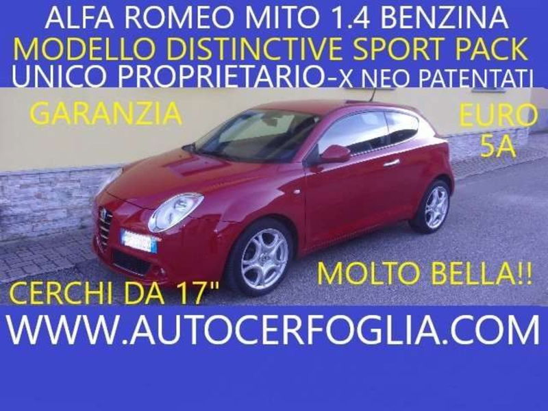Alfa Romeo MiTo 1.4 78 CV Junior Sport Pack
