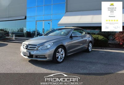 Mercedes-Benz Classe E Cabrio 250 CDI Cabrio BlueEFFICIENCY usata