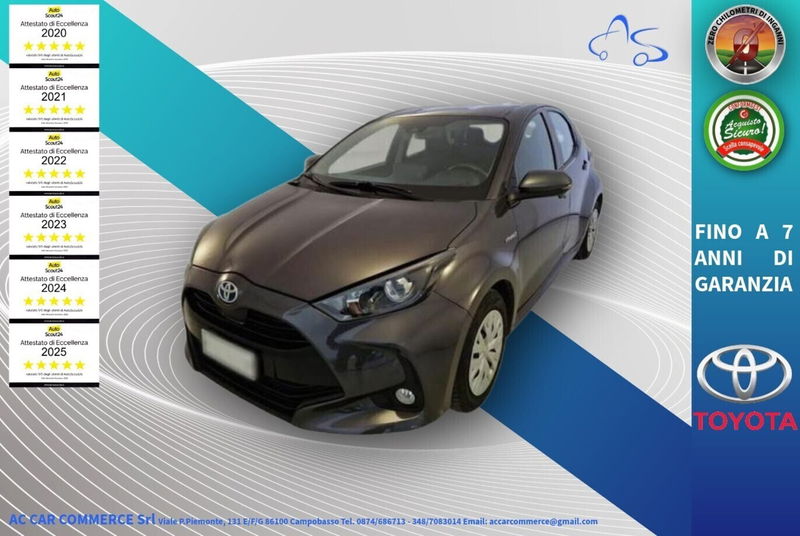 Toyota Yaris 1.5 Hybrid 5 porte Energy