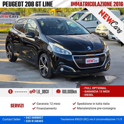 Peugeot 208 100 5 porte GT Line usata