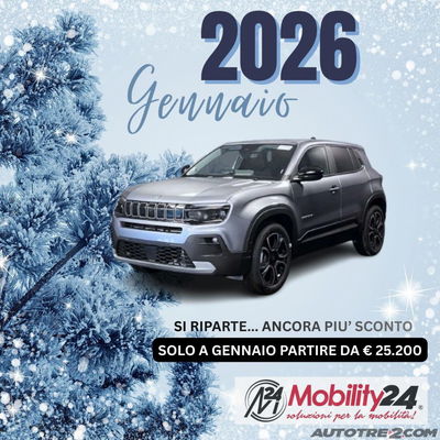 Jeep Avenger 1.2 turbo Summit fwd 100cv nuova