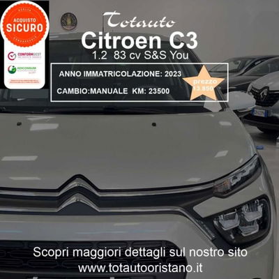 Citroen C3 1.2 puretech You s&s 83cv neopatentati usata