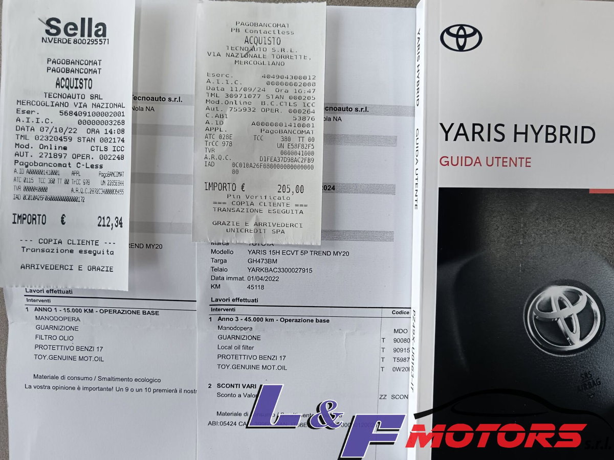 Toyota Yaris 1.5 Hybrid 5 porte Energy (14)
