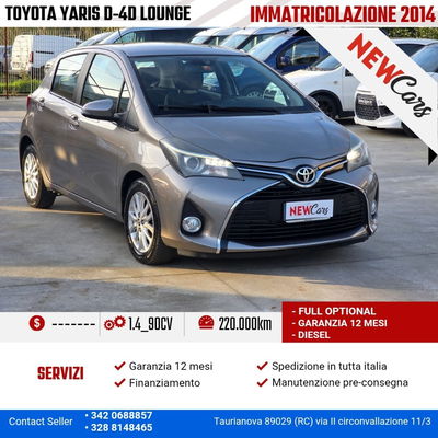 Toyota Yaris 1.D-4D 5 porte Lounge usata