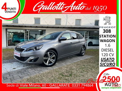 Peugeot 308 SW BlueHDi 120 S&S Business usata