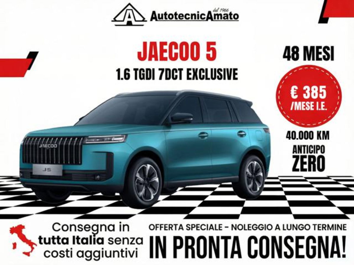 Jaecoo Jaecoo 7 1.6 tgdi Exclusive awd 7dct