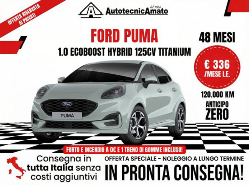 Ford Puma 1.0 EcoBoost Hybrid 125 CV S&S aut. Titanium Design