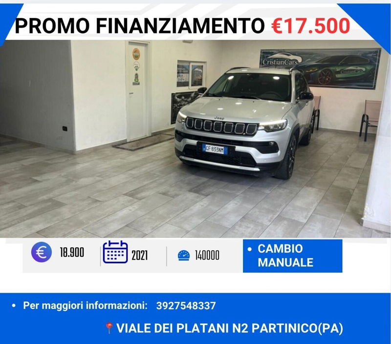 Jeep Compass 1.6 Multijet II 2WD S