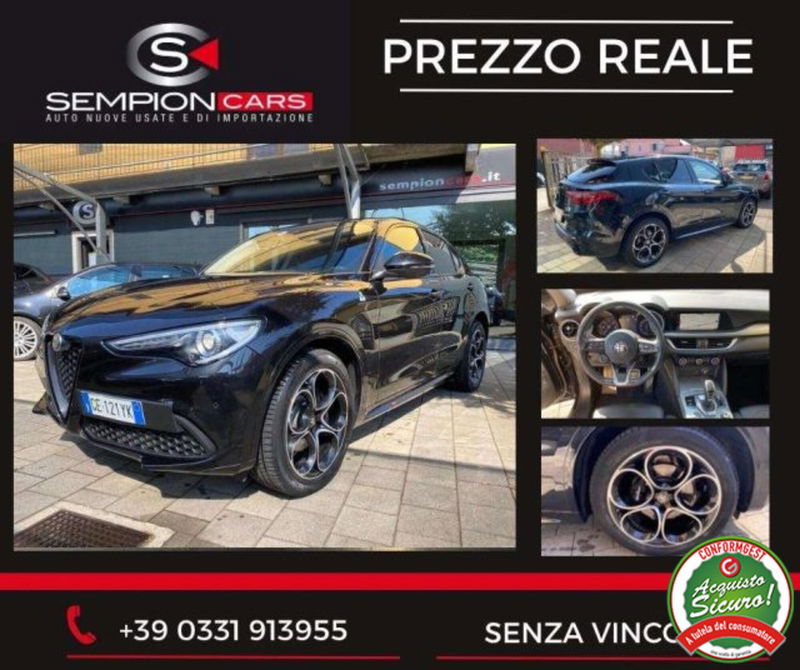Alfa Romeo Stelvio Stelvio 2.2 Turbodiesel 210 CV AT8 Q4 Veloce