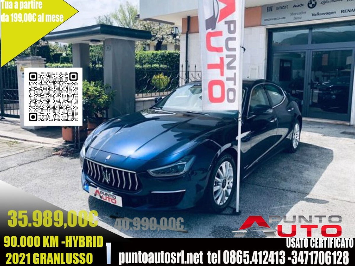Maserati Ghibli Ghibli L4 330 CV MHEV Granlusso