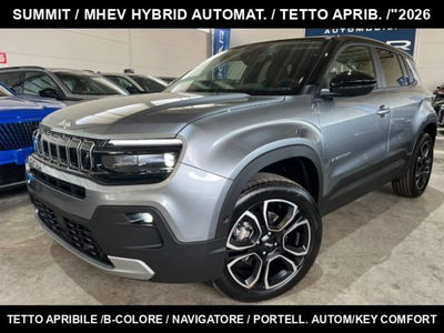 Jeep Avenger 1.2 turbo e-hybrid mhev Summit fwd 110cv edct6 nuova