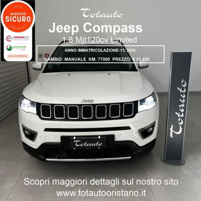 Jeep Compass 1.6 Multijet II 2WD Limited usata