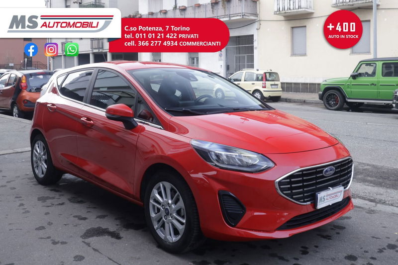 Ford Fiesta 1.1 75 CV GPL 5 porte Titanium