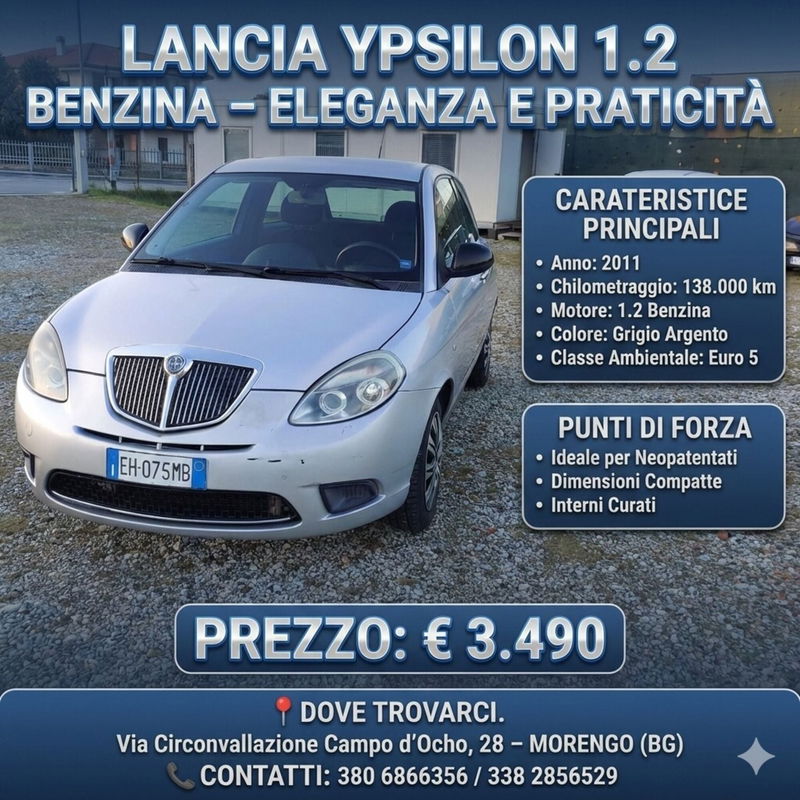 Lancia Ypsilon 1.2 69 CV Elle
