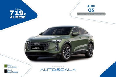 Audi Q5 Sportback 2.0 tdi mhev+ Launch Edition S line quattro 204cv s-tronic nuova