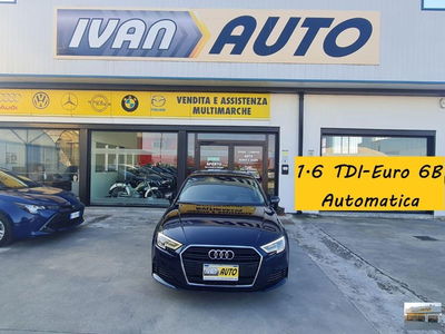 Audi A3 Sportback 1.6 TDI 116 CV S tronic Sport usata
