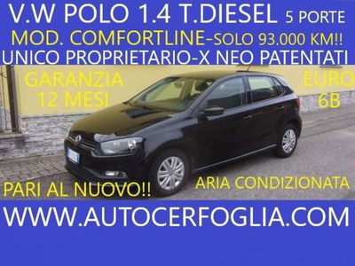 volkswagen polo 1.4 tdi 5p. comfortline