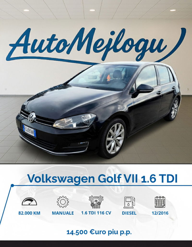 Volkswagen Golf 1.6 TDI 115 CV 5p. Highline BlueMotion Technology