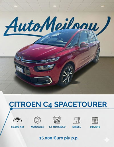 Citroen C4 SpaceTourer Space  BlueHDi 130 S&S Feel usata