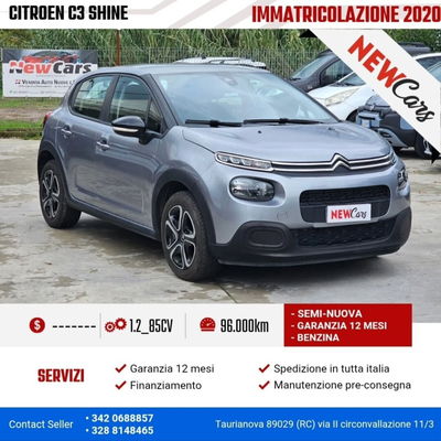 Citroen C3 PureTech 83 S&S Shine usata