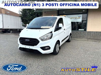 Ford Transit Custom Furgone 340 2.0 EcoBlue 130 PL-DC Furgone Titanium usato