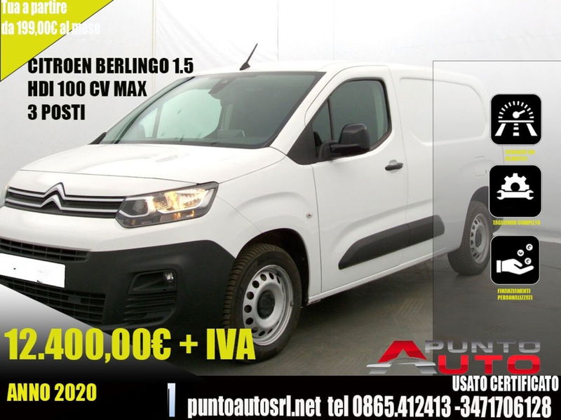 Citroen Berlingo Furgone BlueHDi 100 Van M Control