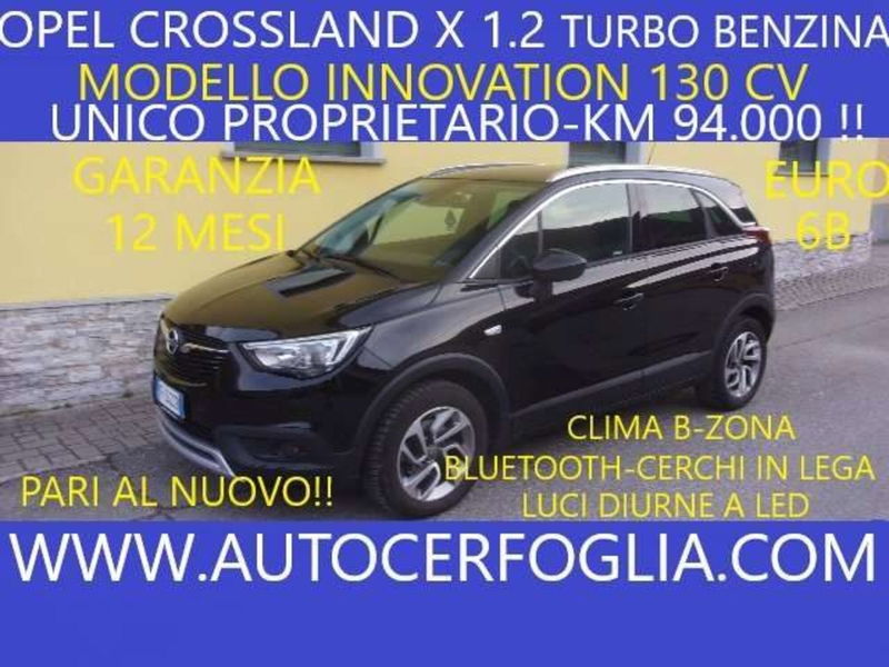 Opel Crossland X 1.2 Turbo 12V 130 CV Start&Stop Innovation