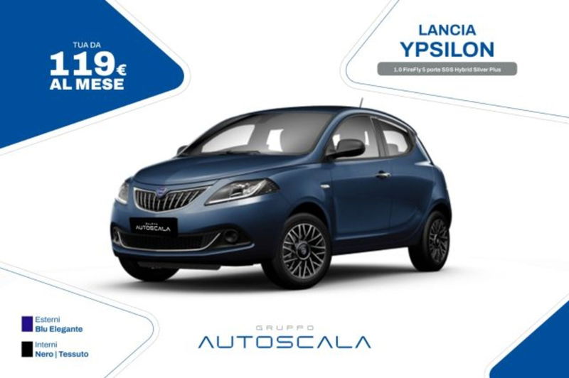 Lancia Ypsilon 1.0 FireFly 5 porte S&S Hybrid Silver Plus
