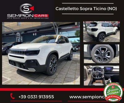Jeep Avenger 1.2 turbo Summit fwd 100cv nuova