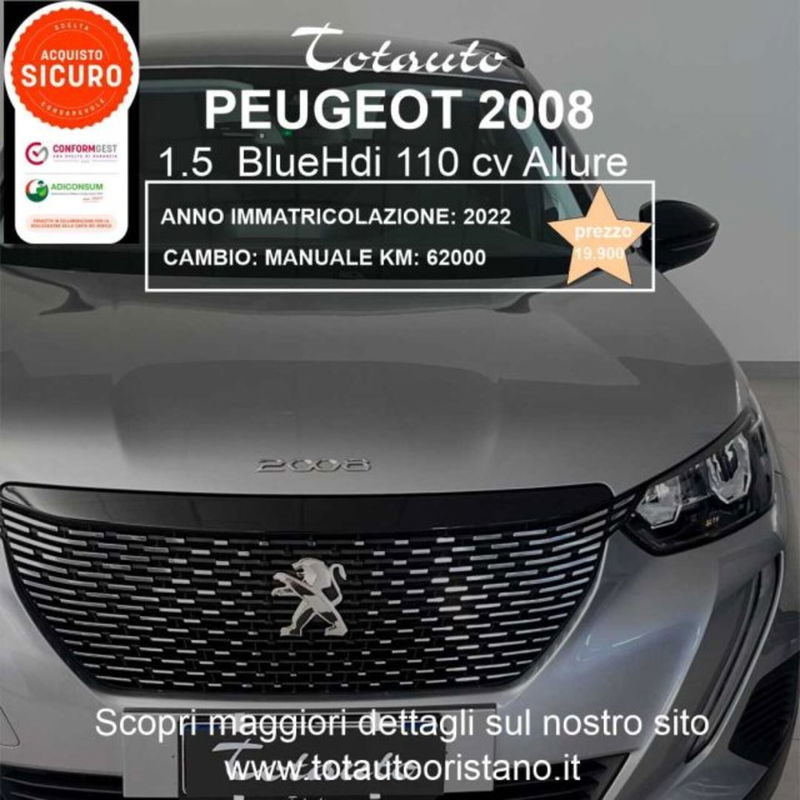 Peugeot 2008 BlueHDi 110 S&S Allure
