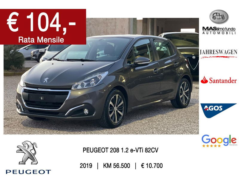 Peugeot 208 VTi 82 CV 5 porte Active