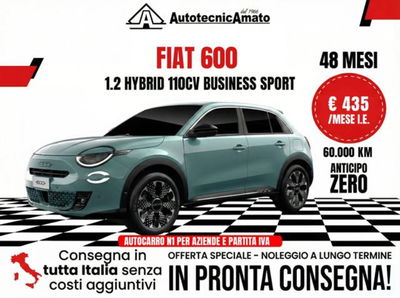 Fiat 600 1.2 hybrid Business 110cv auto nuova