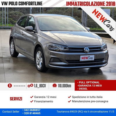 Volkswagen Polo 1.6 TDI 5p. Comfortline BlueMotion Technology usata