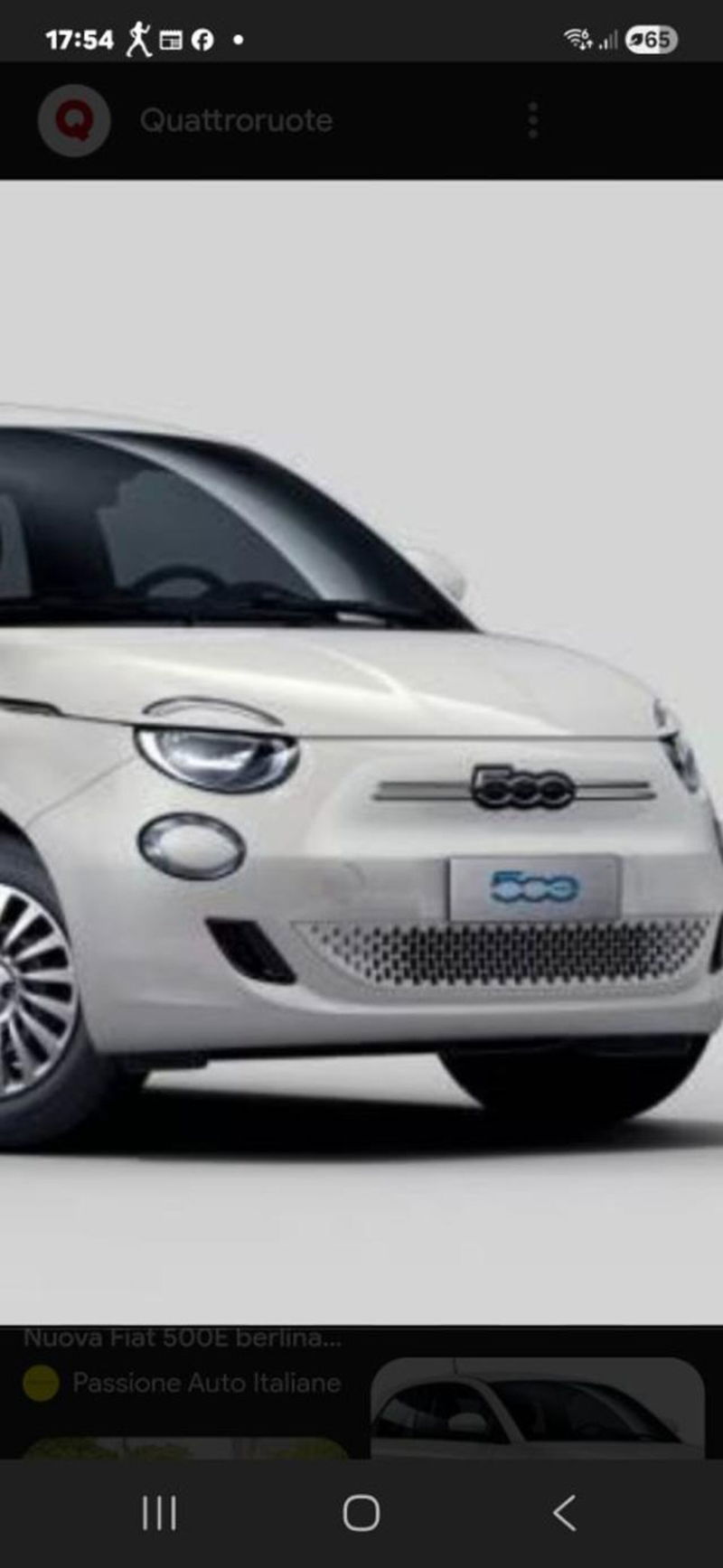 Fiat 500e Icon Berlina 42 kWh
