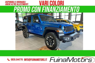 Jeep Wrangler Unlimited 2.0 PHEV ATX 4xe Rubicon nuovo