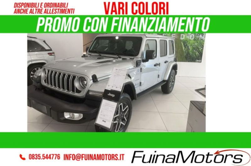 Jeep Wrangler Unlimited 2.0 PHEV ATX 4xe Sahara