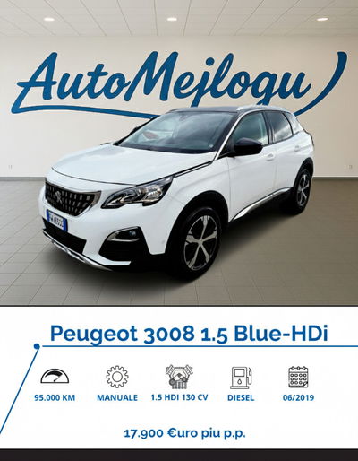 Peugeot 3008 BlueHDi 130 S&S Allure usata