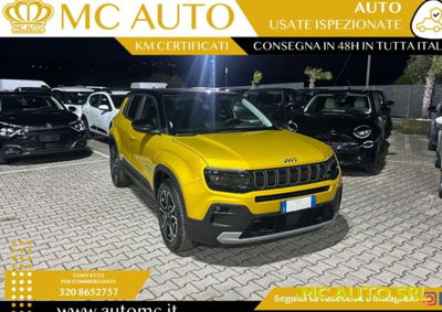 Jeep Avenger 1.2 turbo Summit fwd 100cv nuova