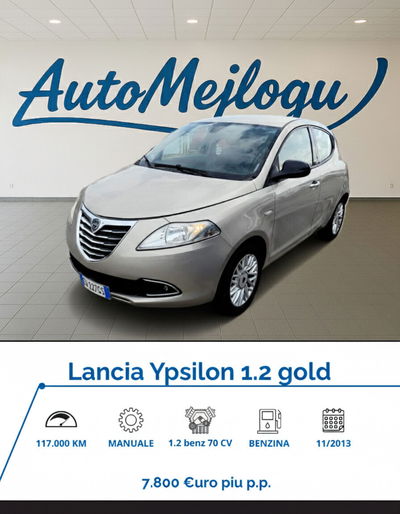 Lancia Ypsilon 1.2 69 CV 5 porte Gold usata