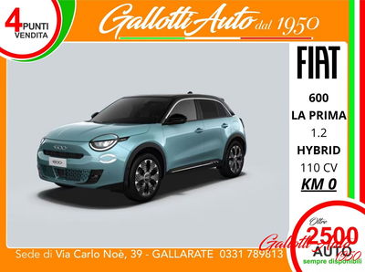 Fiat 600 1.2 hybrid La Prima II 110cv auto nuova