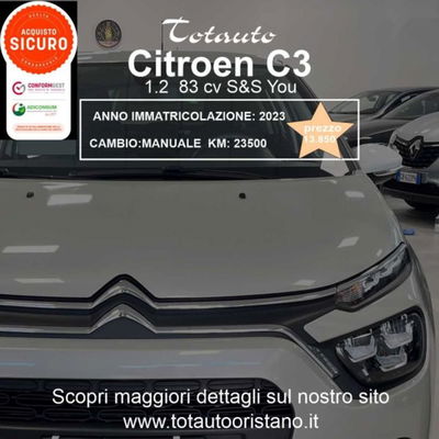 Citroen C3 1.2 puretech You s&s 83cv neopatentati usata
