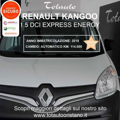 Renault Kangoo 1.5 dCi 75CV F.AP. Stop & Start 4p. Express usato