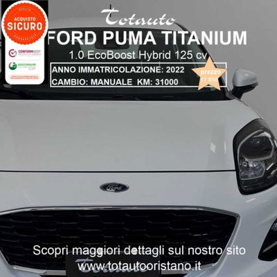 Ford Puma 1.0 EcoBoost Hybrid 125 CV S&S ST-Line Design 2 usata