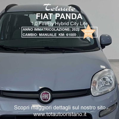 Fiat Panda 1.0 firefly hybrid s&s 70cv 5p.ti usata
