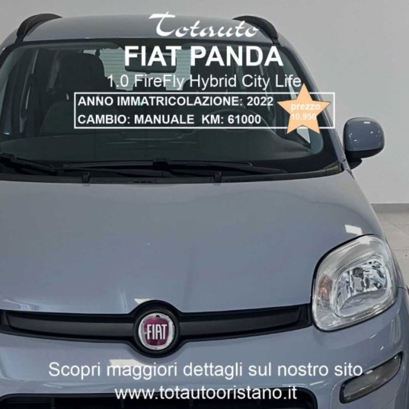 Fiat Panda 1.0 firefly hybrid s&s 70cv 5p.ti