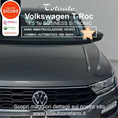 Volkswagen T-Roc 1.5 TSI ACT DSG Business BlueMotion Technology usata
